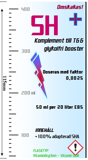 H=12,5 cm & B=6,8 cm gällande Vitamin Well. Bild under: för Caffeine Water = 15,7 x 7,17 cm och för Monster Hydro = 15,2 x 6,94 cm