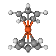 The ferrocene molecule