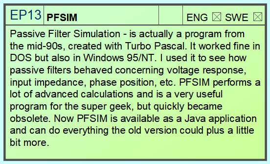 Passive Filter Simulation